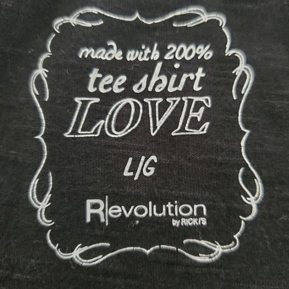 Revolutions by Rickis Made with 200% Love Tee Shirt Large - Picture 7 of 8